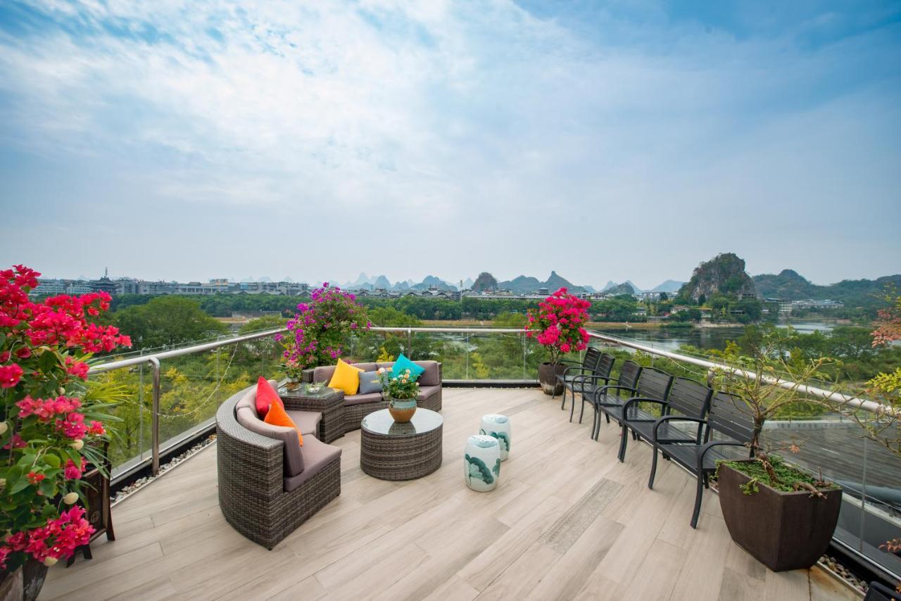 Li River Resort Villa Hotel Guilin Exteriör bild
