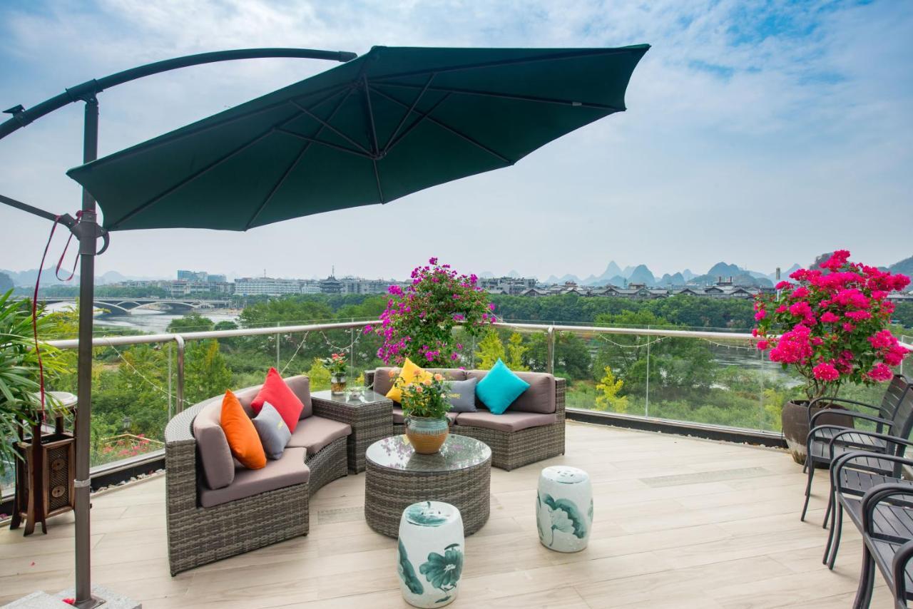 Li River Resort Villa Hotel Guilin Exteriör bild