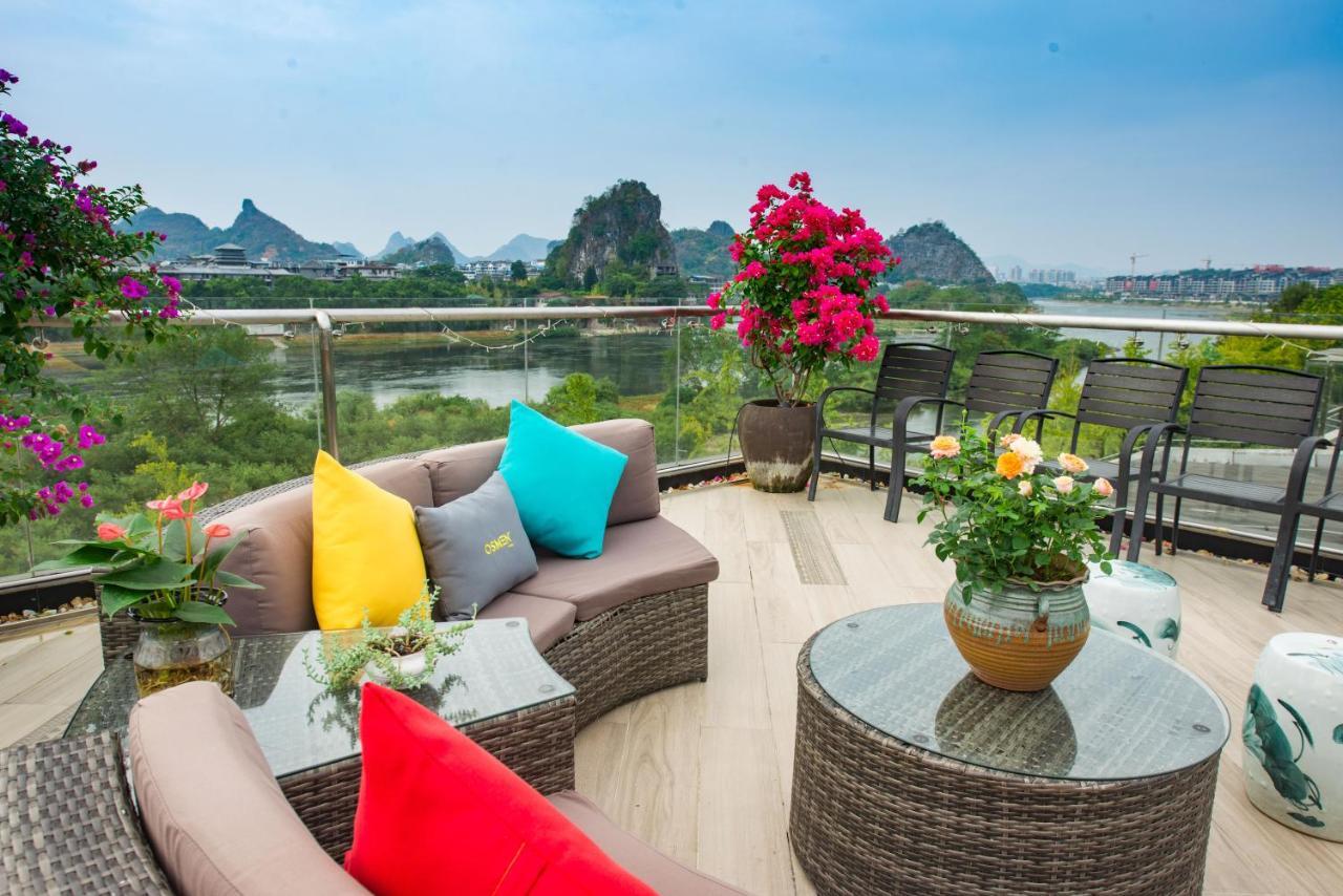 Li River Resort Villa Hotel Guilin Exteriör bild
